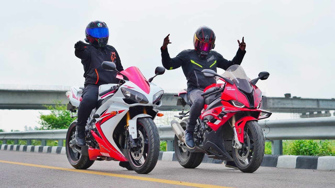 Yamaha R1 Vs Bmw S1000RR | Drag Race | Ye To Ummid se Jyada Fast Nikli😱