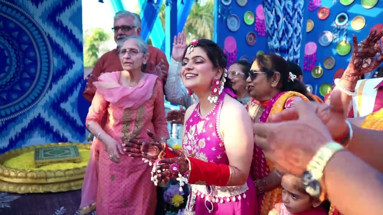 Siddhant Khushboo Haldi Ceremony | AYUSHMOVIES 9616831654