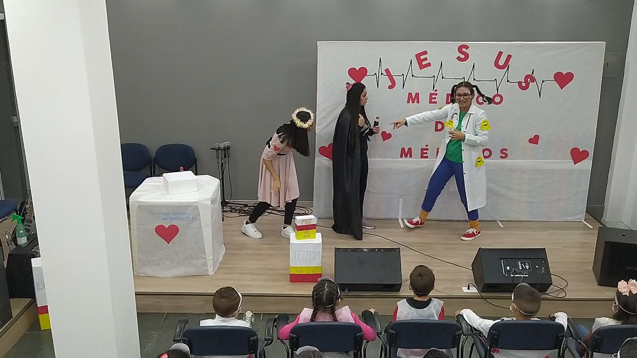 Teatro infantil - Jesus, Médico dos médicos.