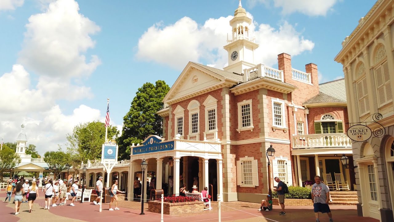 Magic Kingdom Liberty Square Complete Walkthrough in 4K · Walt Disney World Orlando