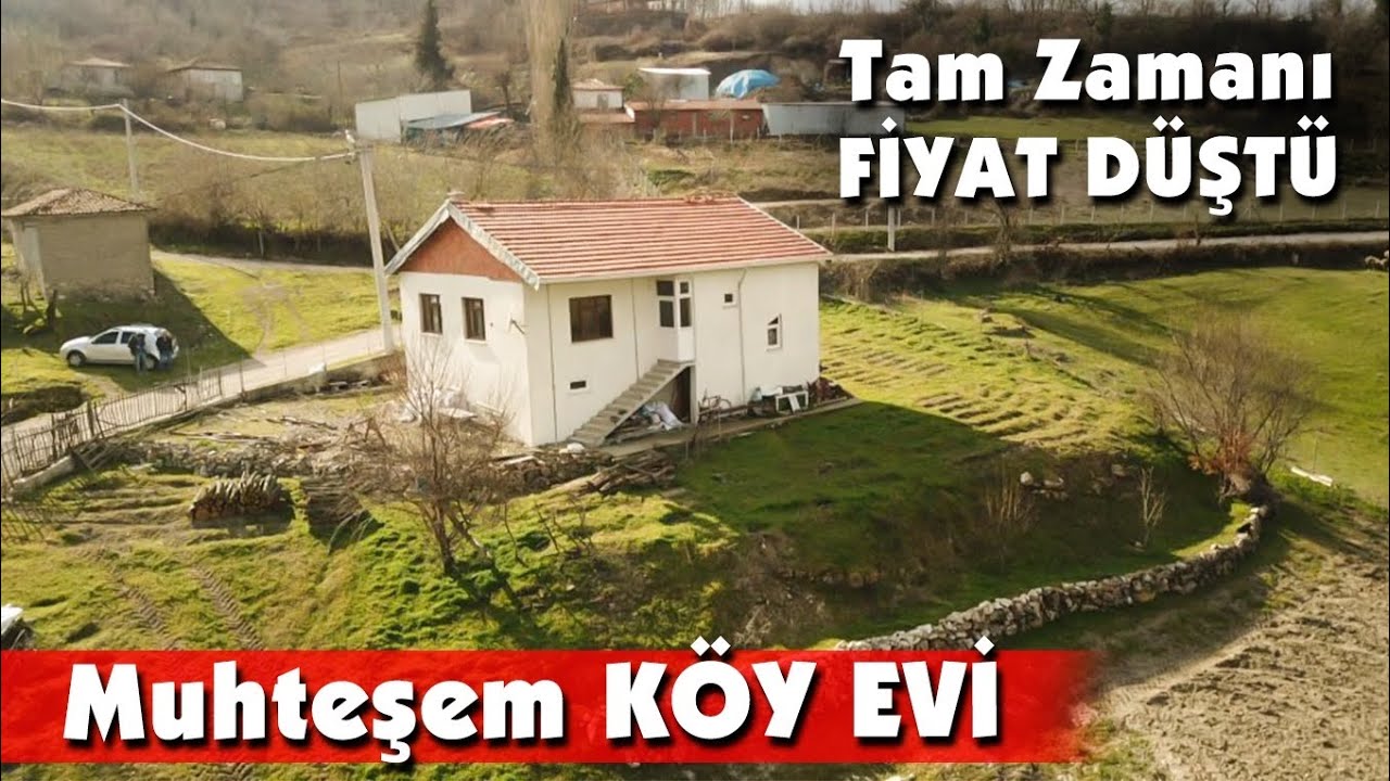 MUHTEŞEM KÖY EVİ RUHSATLI KREDİYE UYGUN GÖNENE 10 KİLOMETRE