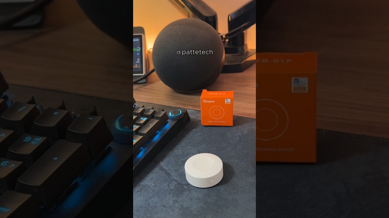 Alexa Rotinas - Novo Bot&atilde;o de Cenas Zigbee da Sonoff #alexa #homeassistant