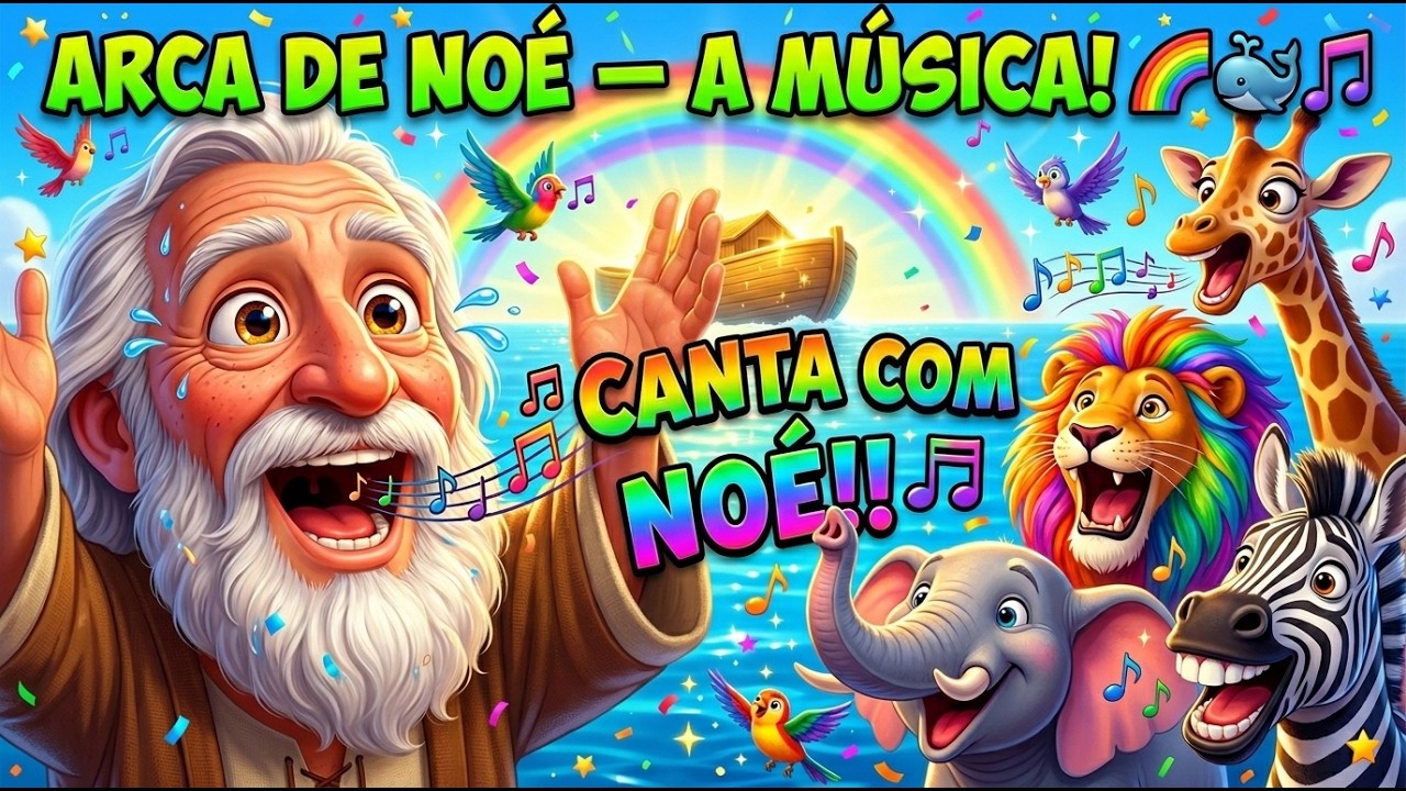A ARCA DO NOÉ: A Música Mais Alegre da Bicharada!