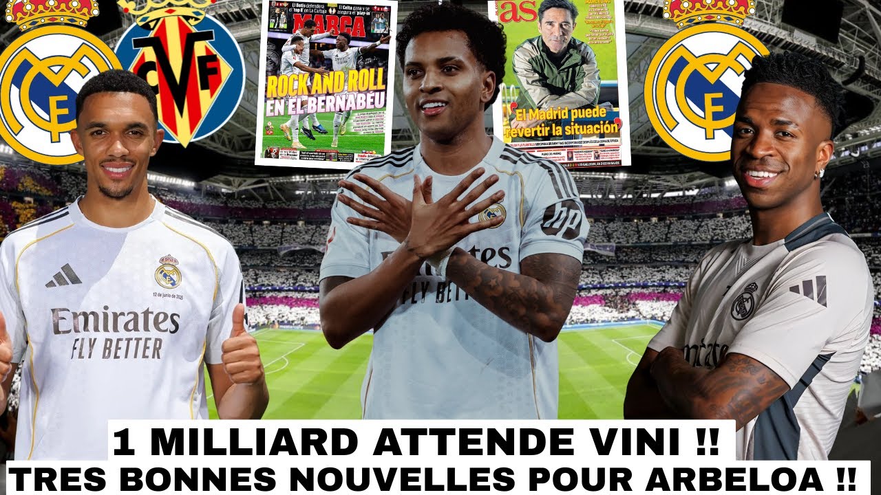 🚨VINI PEUT AVOIR 1 MILLIARD EN ARABIE SAOUDITE 😱/ TRES BONNE NOUVELLE AVEC TRENT ET RODRYGO ✅