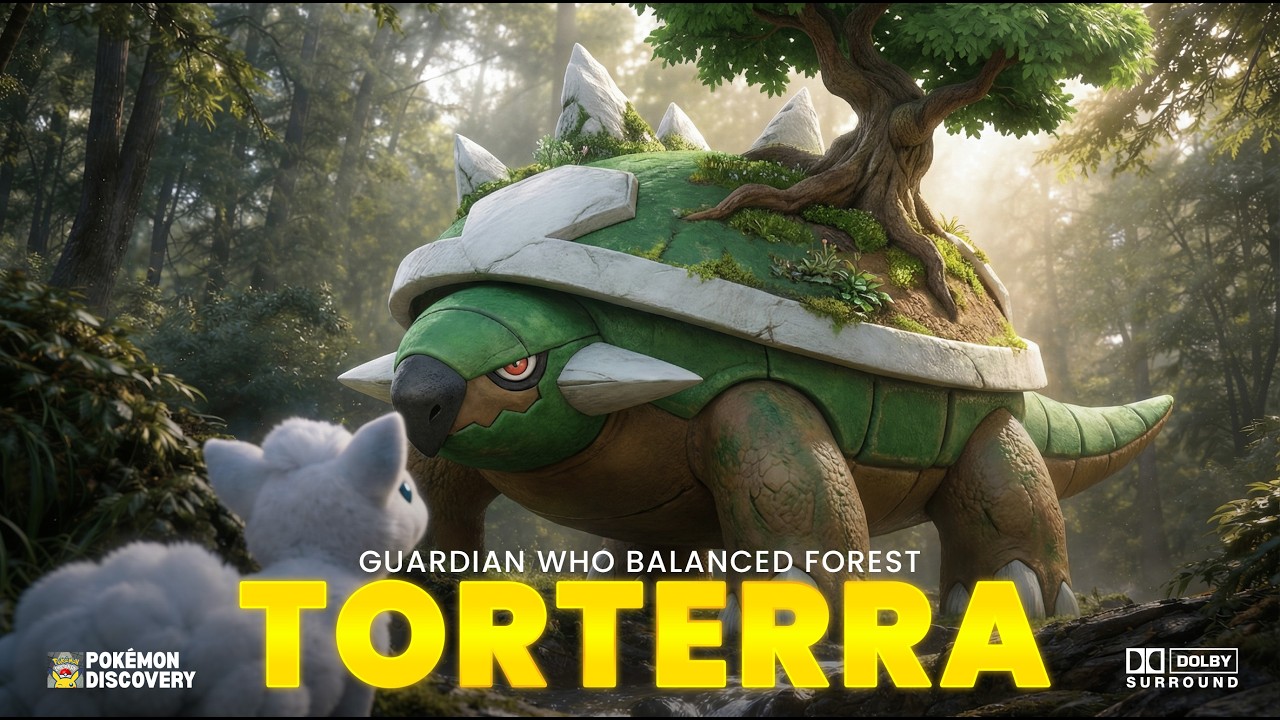 Torterra: The Giant Guardian That Protected the Forest | Real Life Pok&eacute;mon Cinematic Story