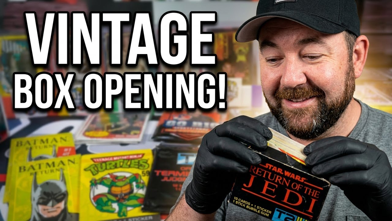 Nostalgic ’80s & ’90s Trading Cards – Star Wars, Batman, TMNT & More!