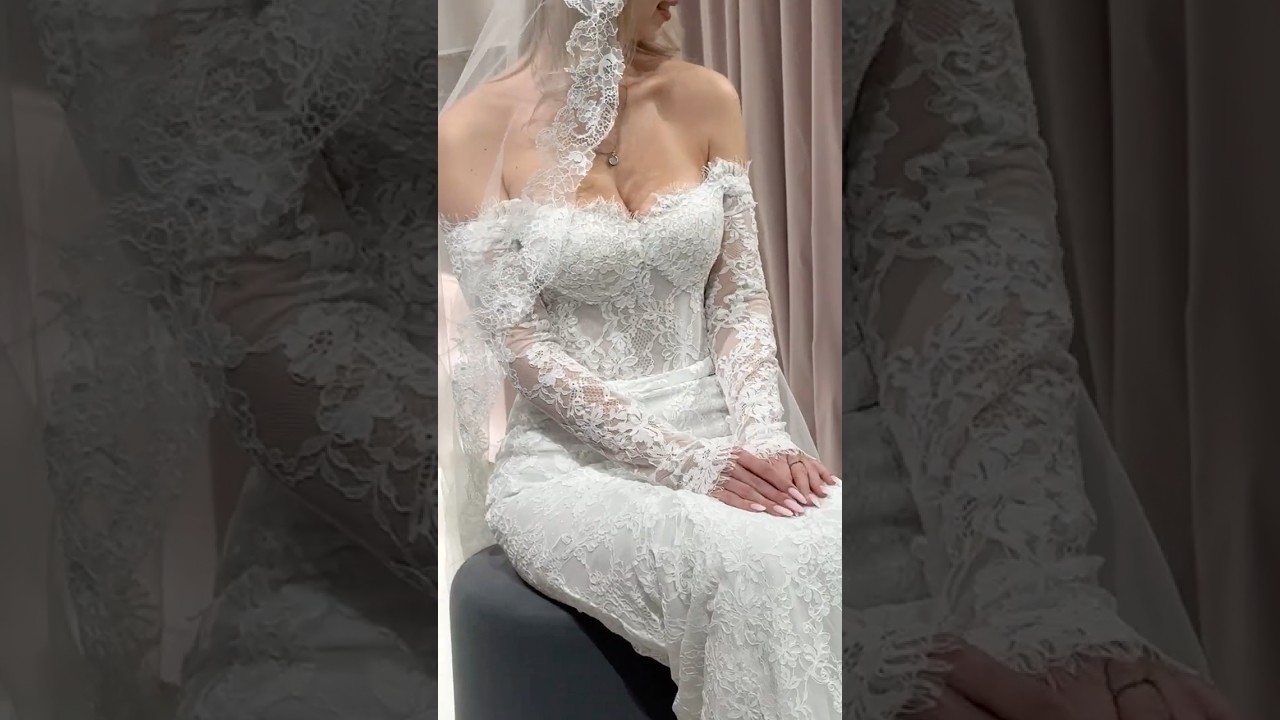 Выбираю свадебное платье 🤍 | больше в тг: джулай 💋