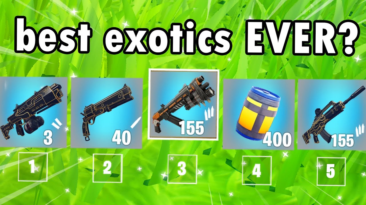 The NEW *EXOTIC* ONLY Challenge in Fortnite