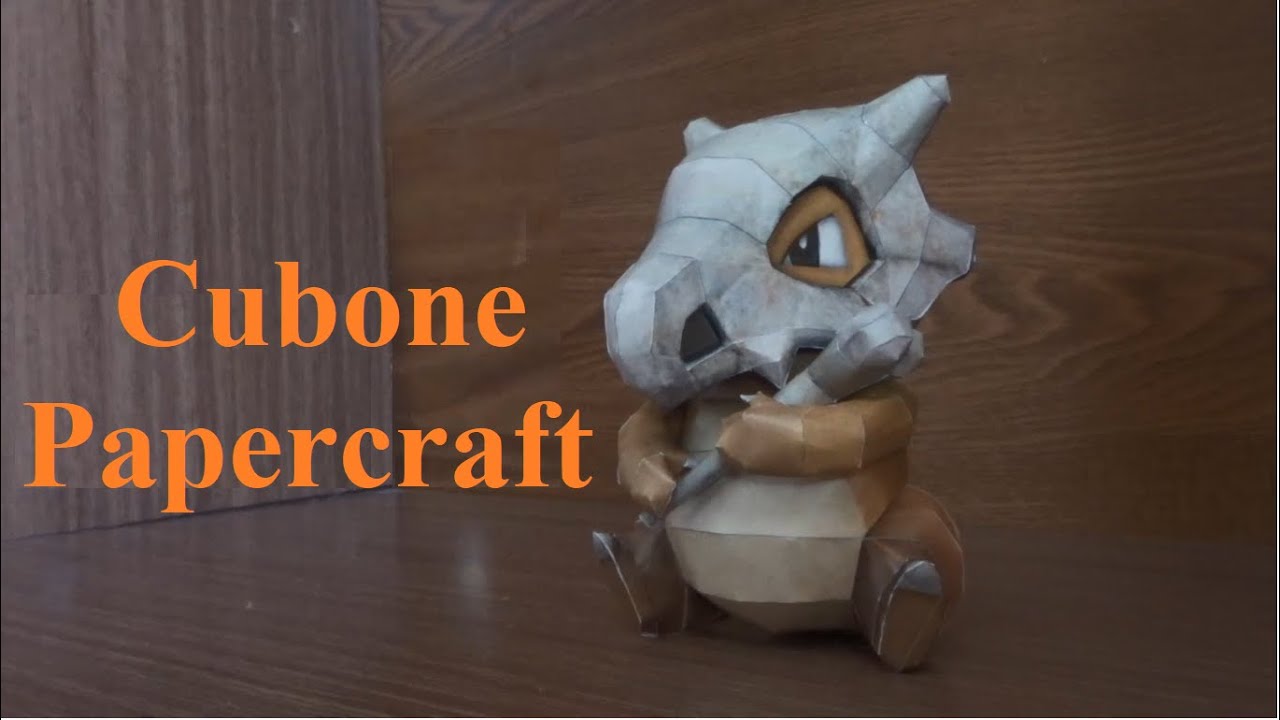 Cubone | Pokémon papercraft
