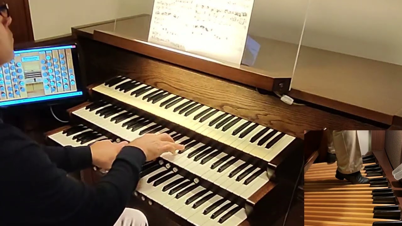 Bach - Nun komm der Heiden Heiland, BWV 659- (based on Advent hymn,  