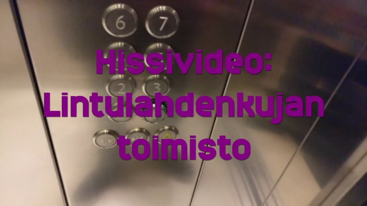 Hissivideo: Lintulahdenkuja 10, S&ouml;rn&auml;inen, Helsinki - 2008 KONE MonoSpace