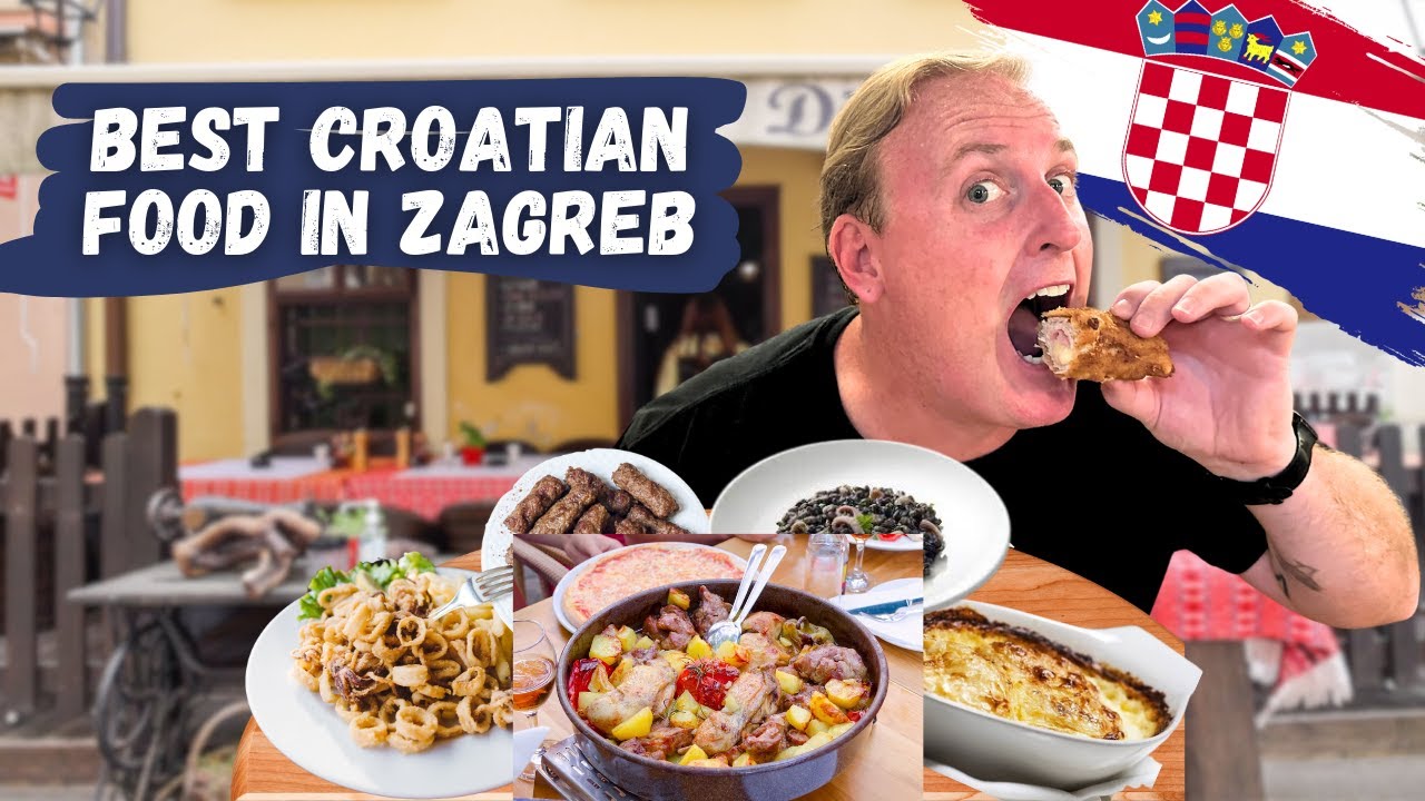 ХОРВАТСКИЙ ГАСТРОНОМНЫЙ ТУР 🇭🇷 (Лучшие традиционные блюда Загреба)