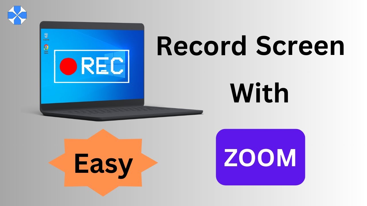 Zoom App နဲ့ screen record လုပ်နည်း။ | How to screen record with zoom 2024