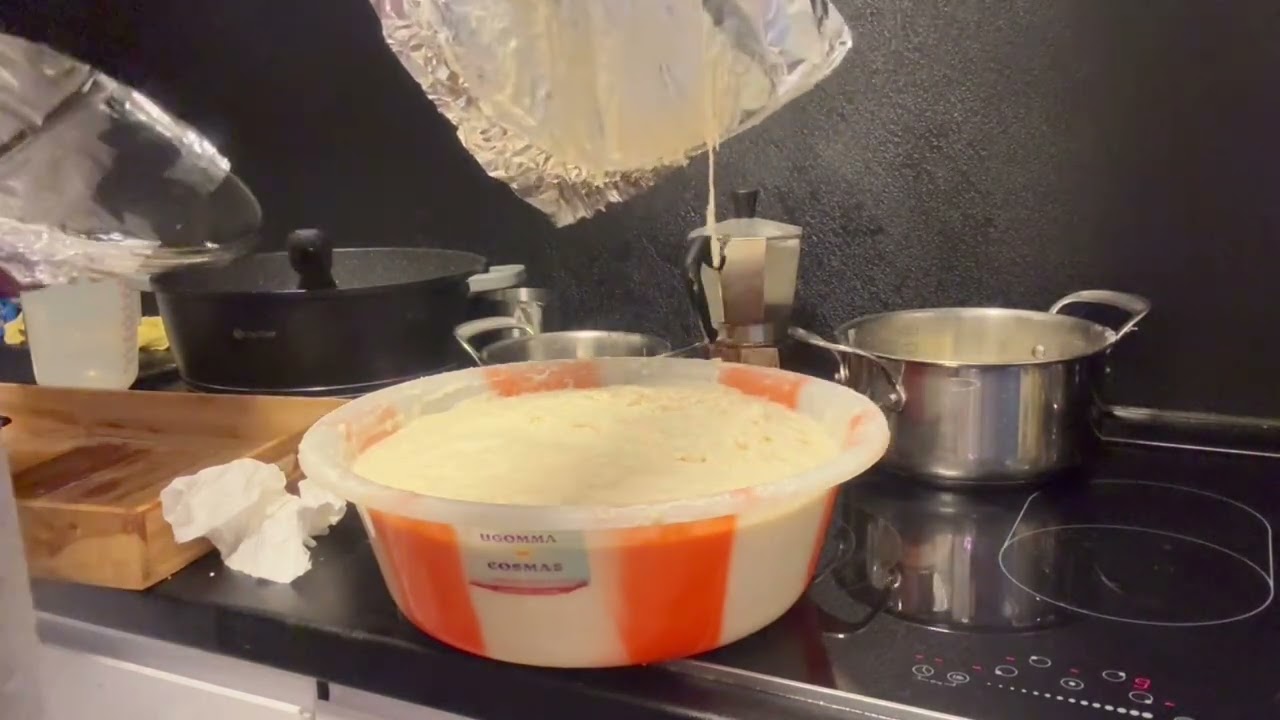My puff puff ready to fry