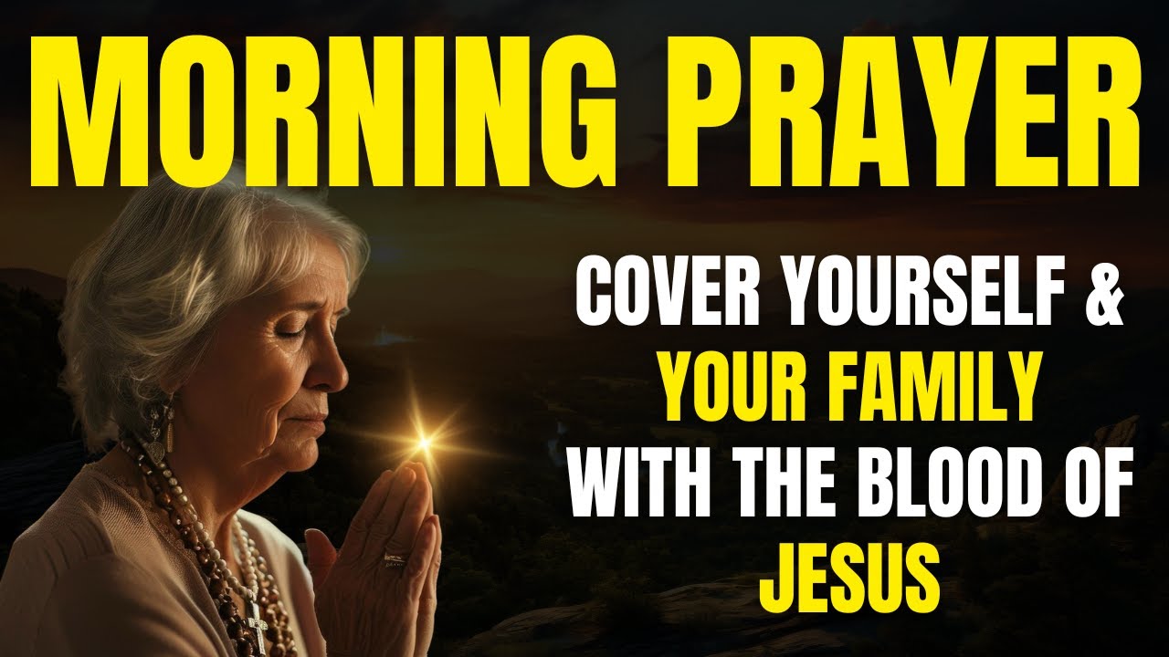 Begin Your Day Under the Precious Blood of Jesus | Morning Prayer for You and Your Family