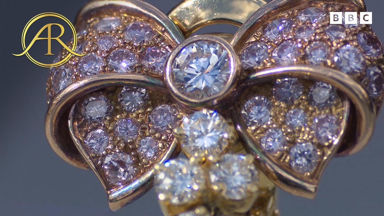 Owner Can't Believe Value Of Earrings She Bought For £5! | BBC Antiques Roadshow UK