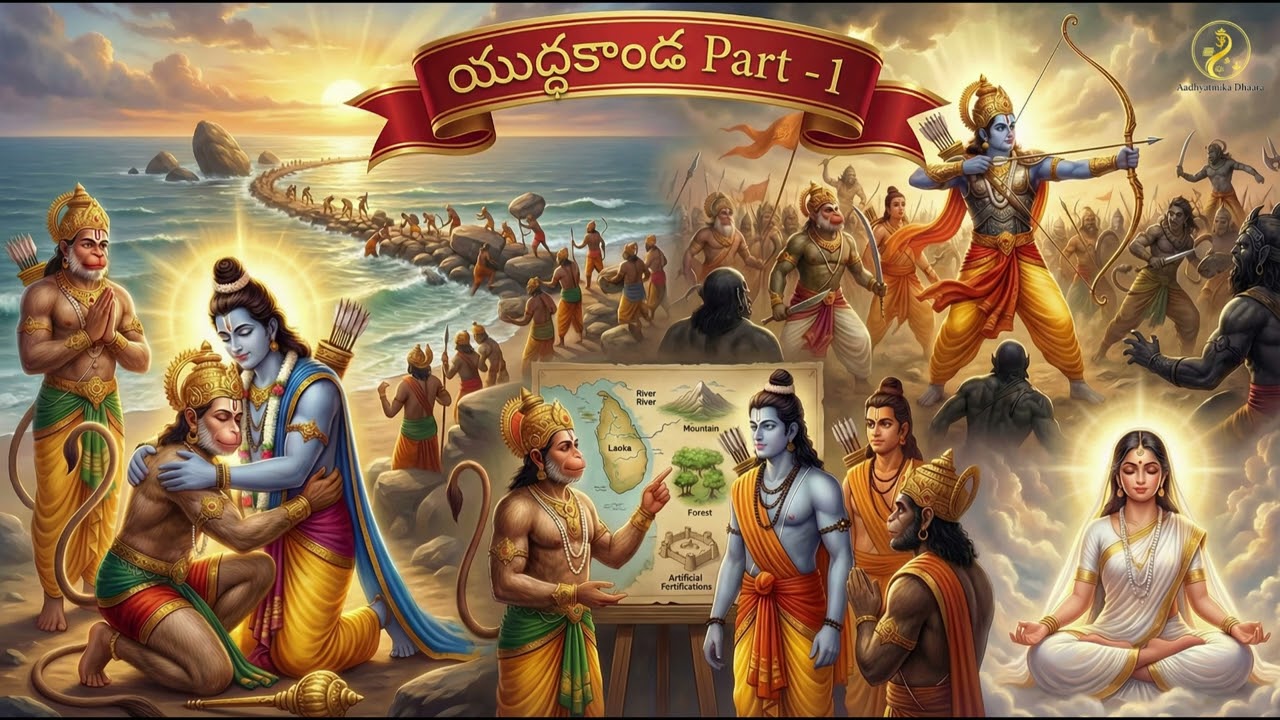 శ్రీమద్ రామాయణం – యుద్ధకాండ | భాగం 1 | బ్రహ్మశ్రీ చాగంటి కోటేశ్వరరావు ప్రవచనం