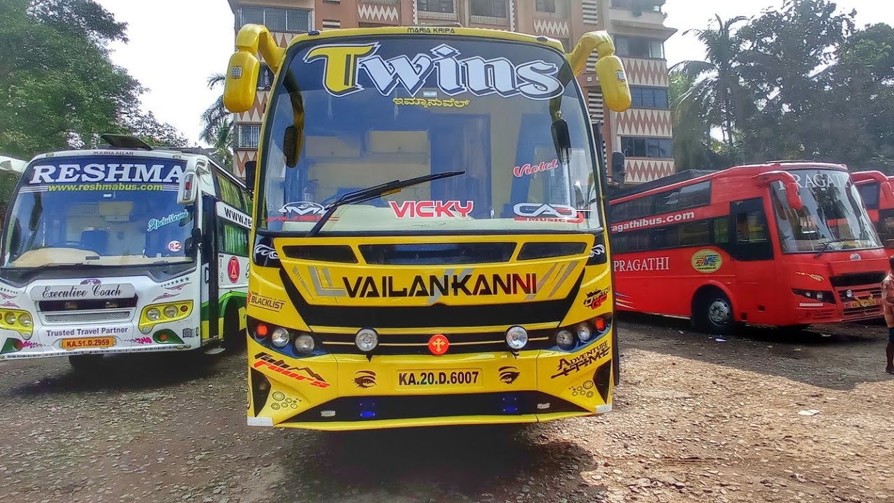 Twins Travel (Manipal) Udupi To Bengaluru This Bus Full Information In Kannnada/ Twins Night Service