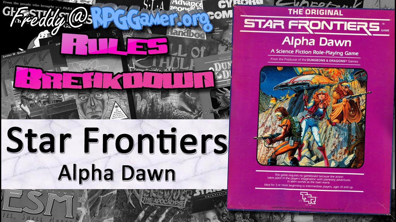 Star Frontiers: Alpha Dawn (TSR, 1983) | Rules Breakdown