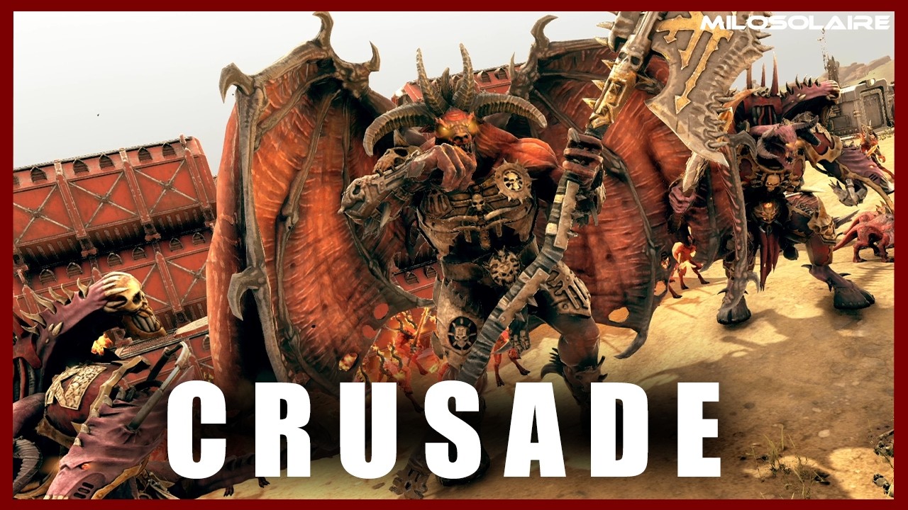 Crusade Mode | Full Chaos Daemons Campaign | Warhammer 40,000: Battlesector