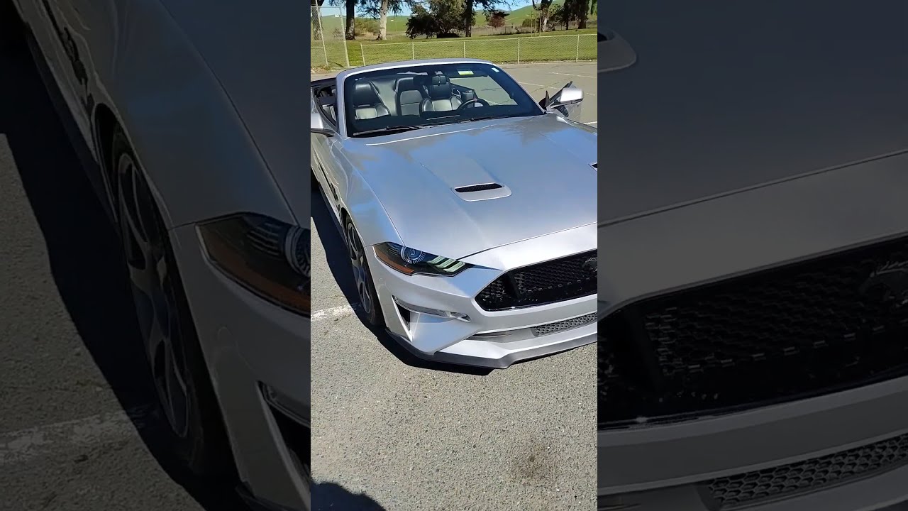 Mustang GT premium convertible. Ready for summer!