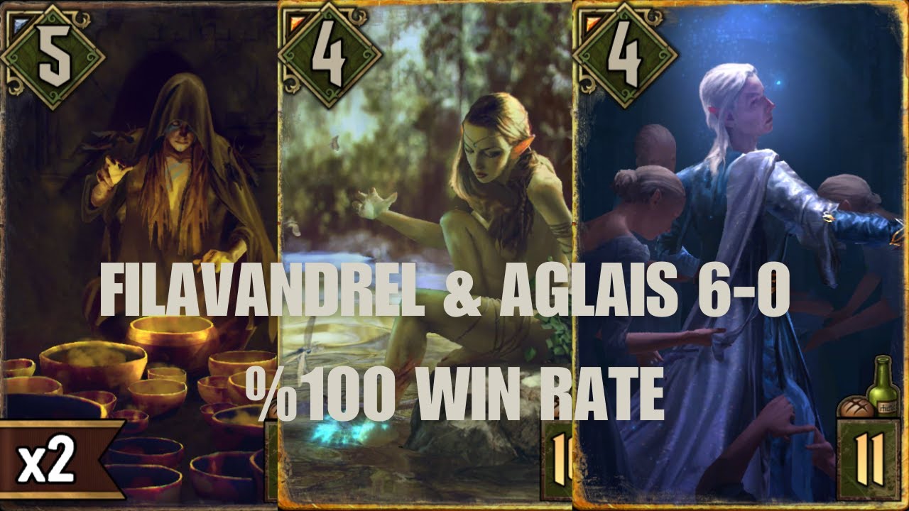 NON-RENFRI HANDBUFF WITH FILAVANDREL | Handbuff Scoia'tael Deck | Gwent