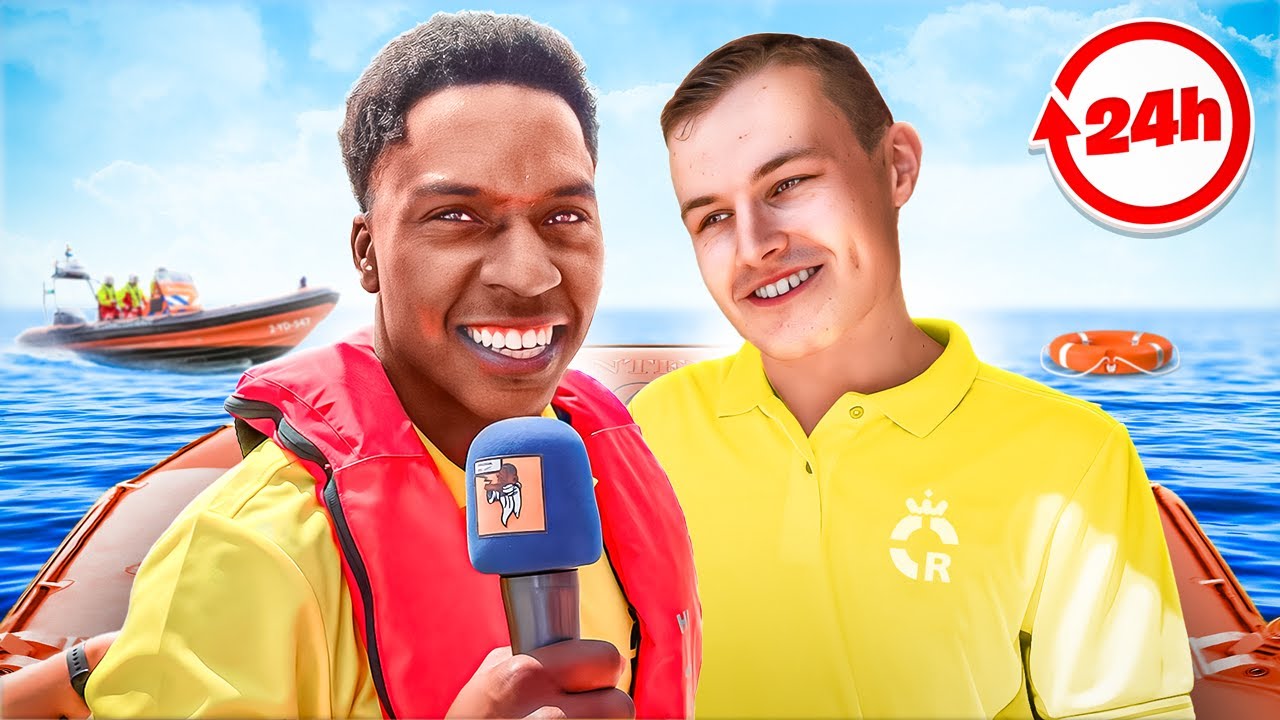 Ik Was Voor 24 Uur Lifeguard Op Het Strand..🏖️ (TATA Joela)