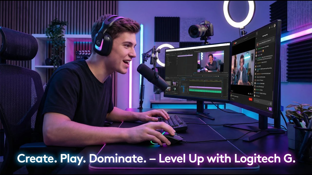 Logitech G522 Audífonos Gamer RGB – Sonido Pro y Estilo