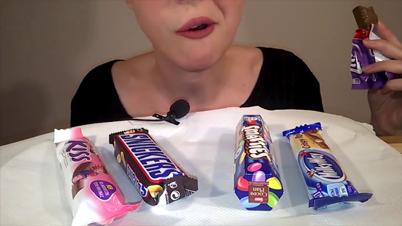 ASMR Dessert: Chocolate Candy Bars and Wafers | NO TALKING