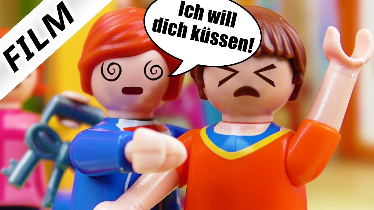 Playmobil Film Deutsch JULIAN UNTER HYPNOSE! ER WILL MIT STEVE KNUTSCHEN? Familie Vogel