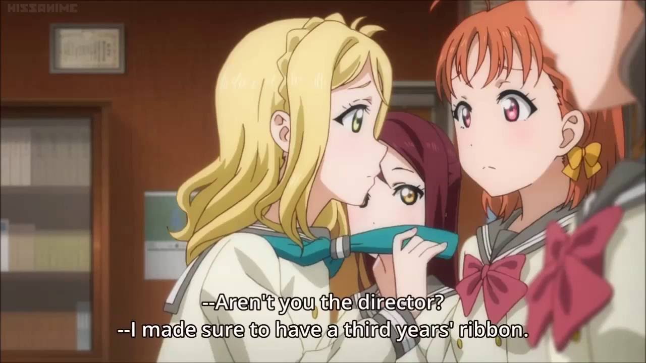 Love Live! Sunshine!! Mari meets Dia (Funny Moments)