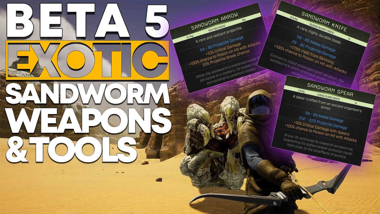 ICARUS Worm Scales - SANDWORM EXOTIC WEAPONS AND TOOLS