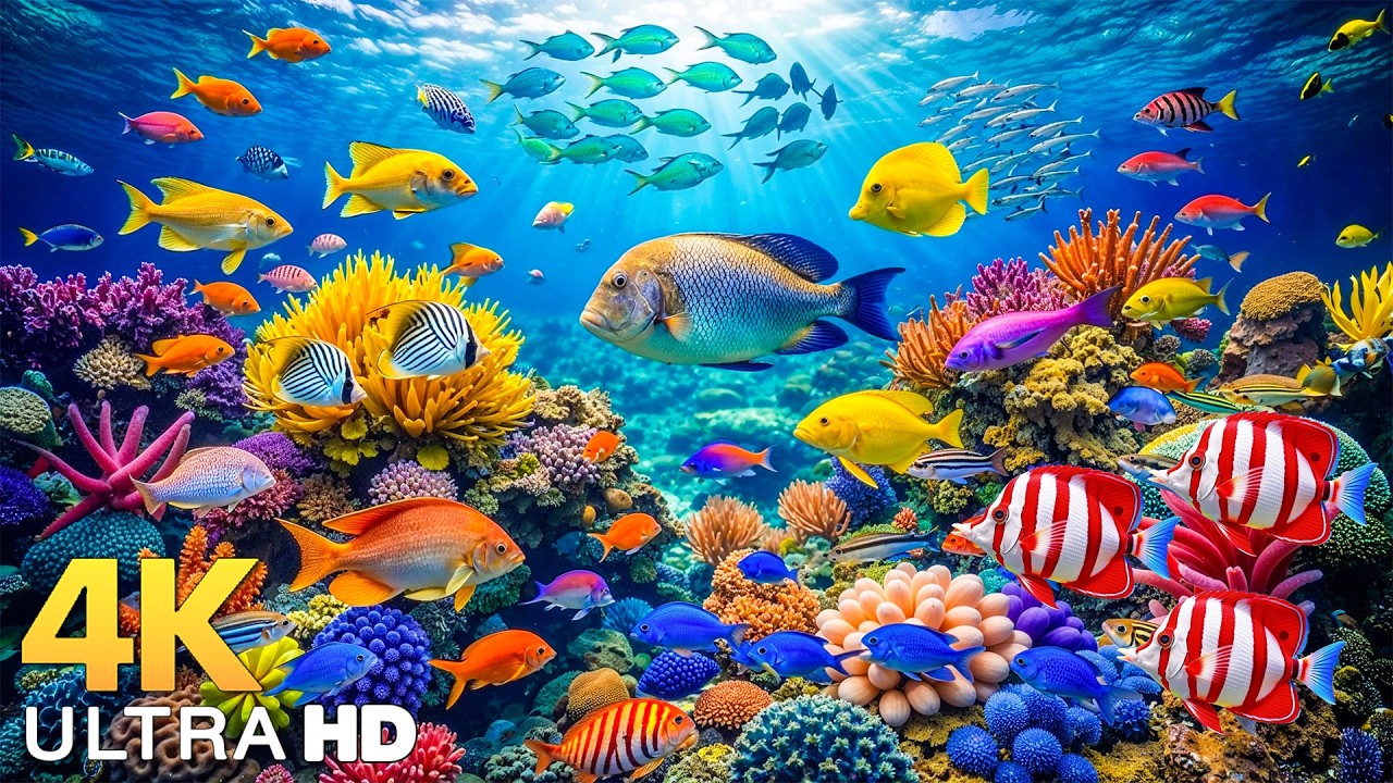 Marvel at Sea Animal in The Best 4K ULTRA HD Aquarium-Dive Into The Mesmerizing Underwater Realm #37