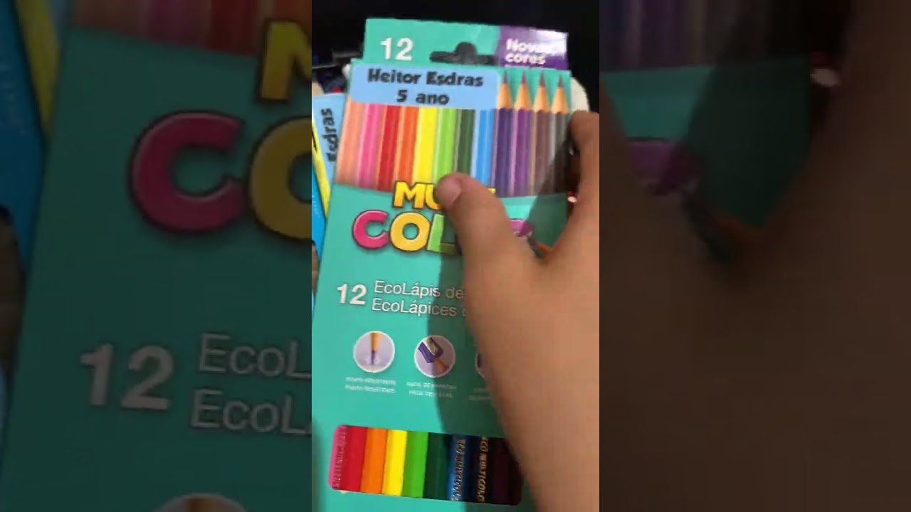 Asmr do meu estojo escolar espero que gostem😴😁