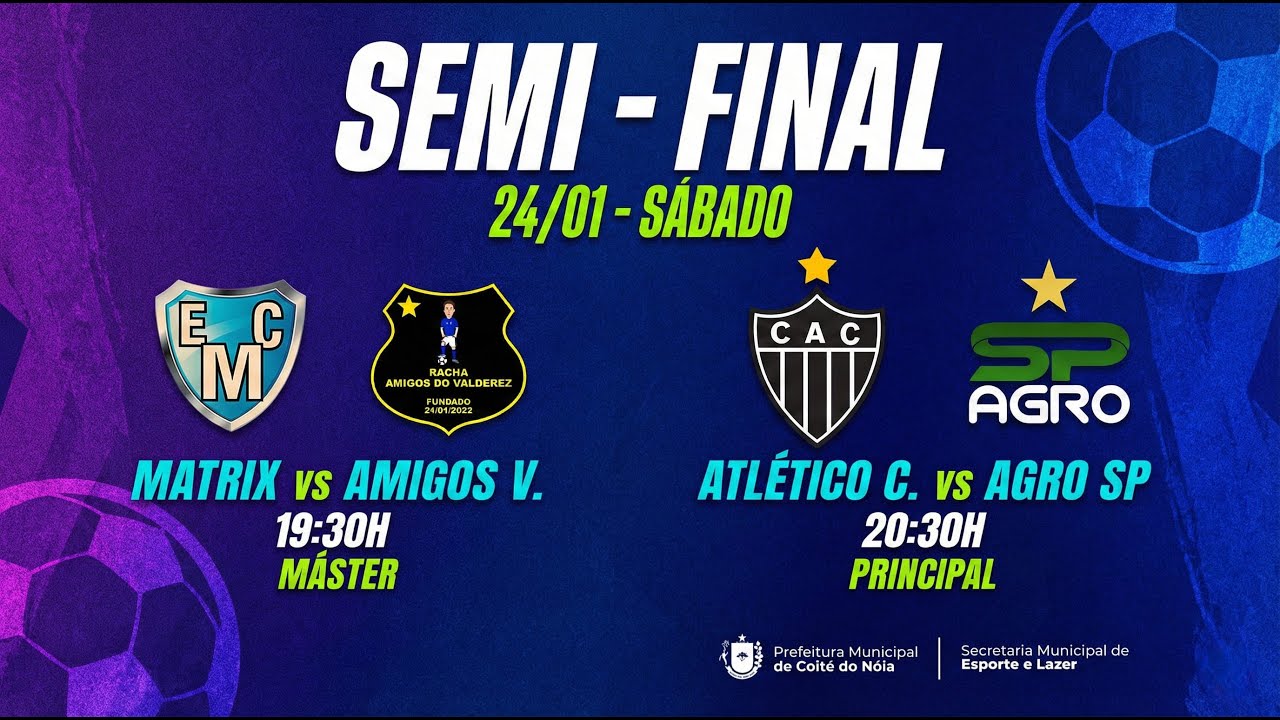 CAMPEONATO JOS&Eacute; ARTHUR  - QUARTAS DE FINAL - 24/01/2026