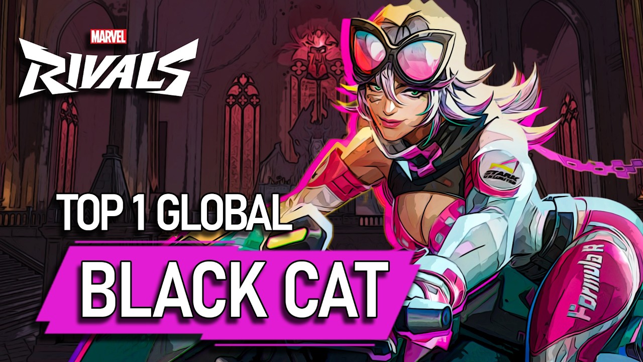 ЛУЧШАЯ BLACK CAT В МИРЕ №1 ! KumihoeOnleash &mdash; ПРО-ИГРОК В MARVEL RIVALS