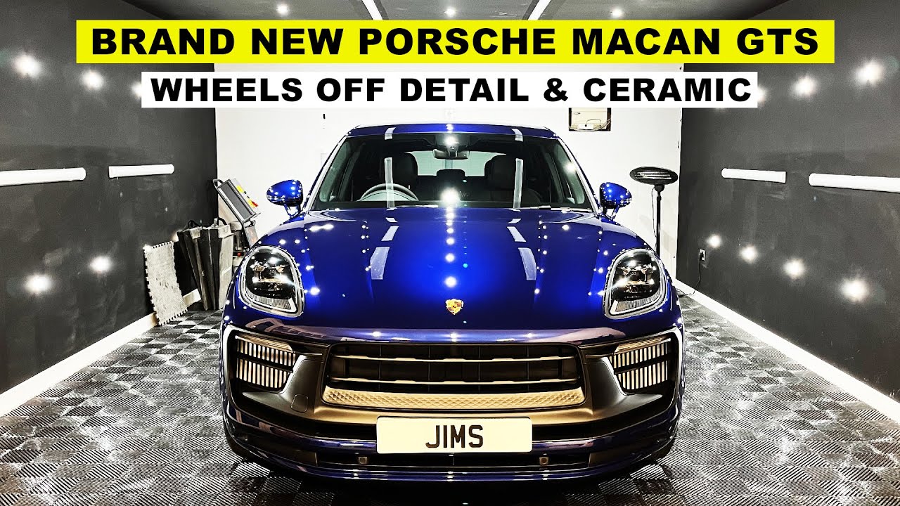 New Car WHEEL OFF Detail And CERAMIC Coat - Porsche Macan GTS