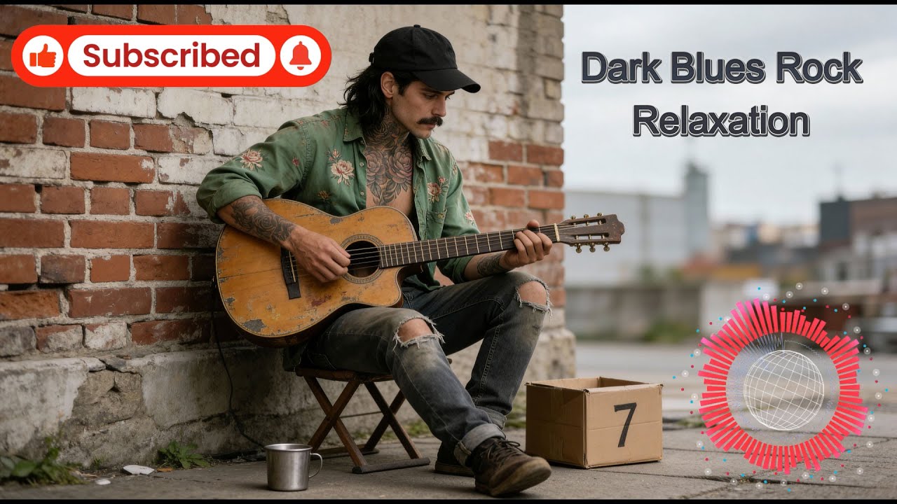Dark Blues Rock for Broken Souls | Deep Male Vocal & Emotional Guitar
