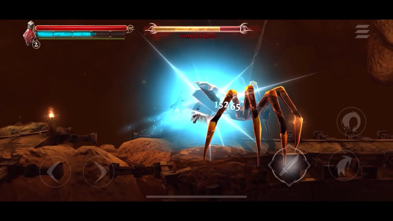 Grimvalor, Level 1, No damage, Boss Fight, Act III