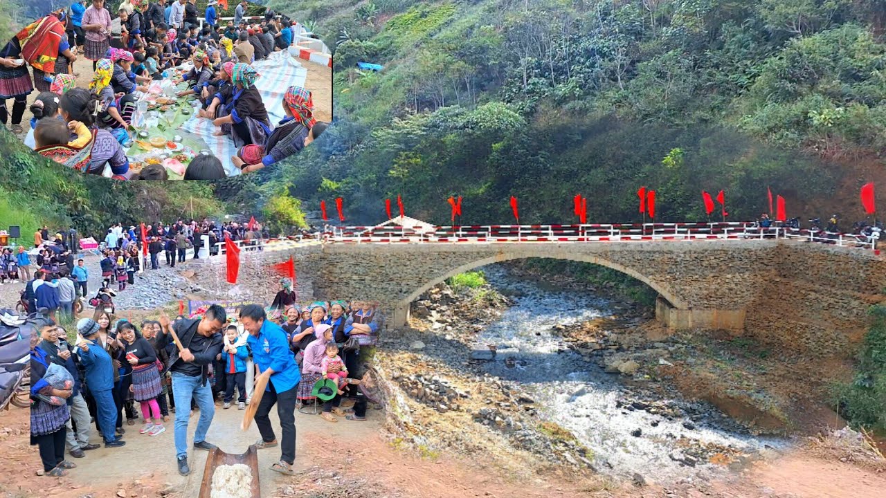 Vượt 120 km dự Lễ Khánh Thành Cầu Cáng Dào kênh Gái Bản - Lên khám phá bản mộc Mạc đơn sơ