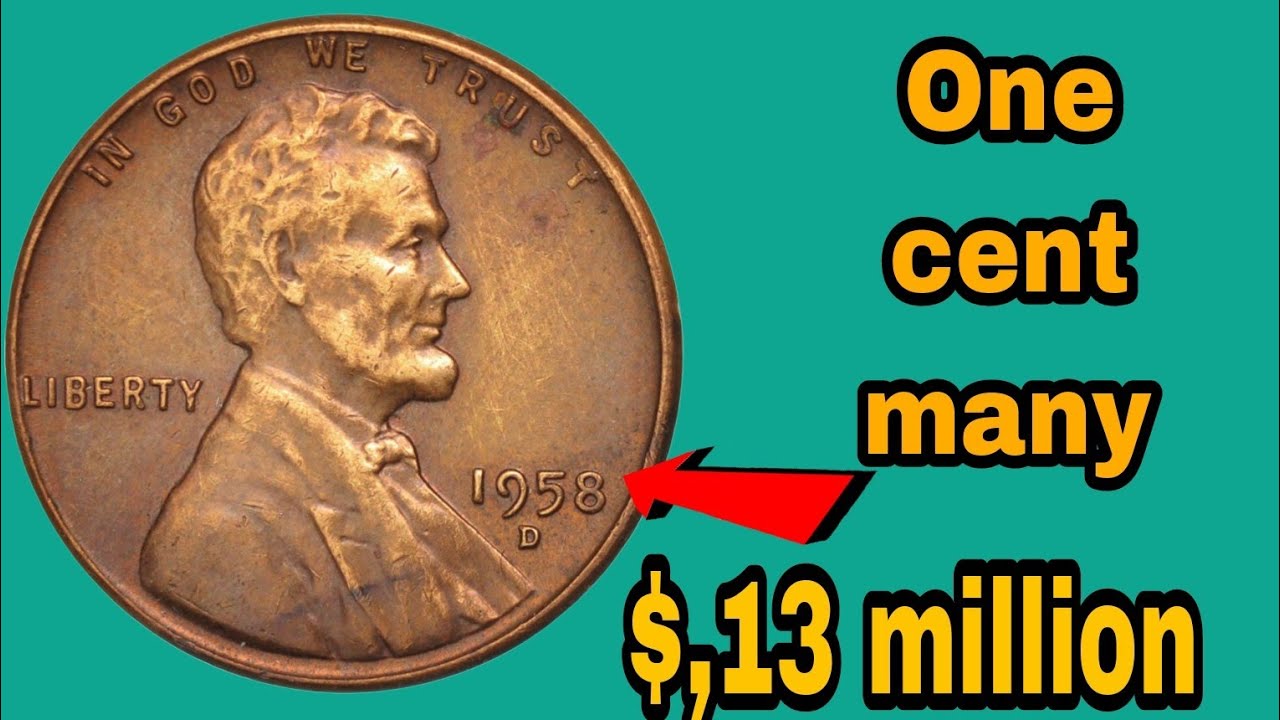 1958-D Liberty One Cent Coin Value & History | Rare Wheat Penny Guide (United States)