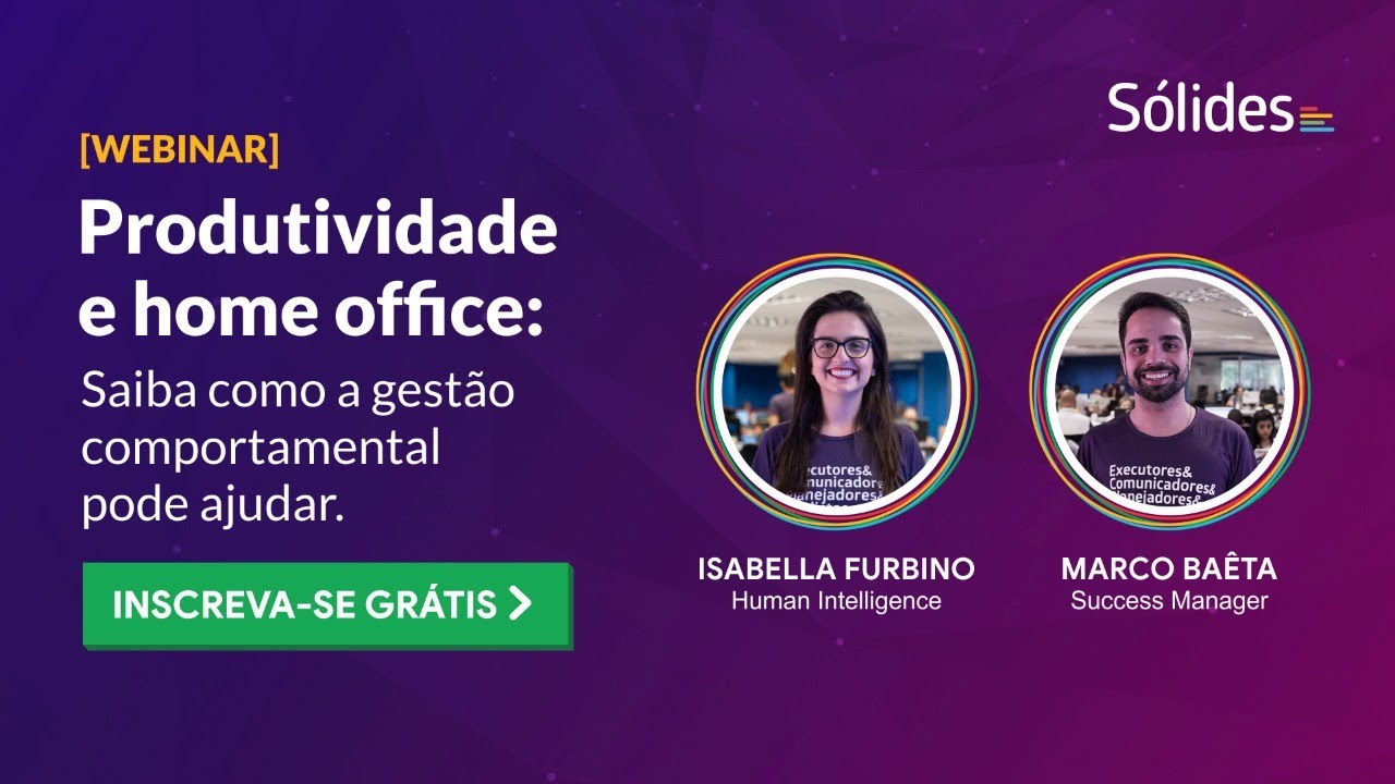 [WEBINAR] Produtividade e home office: como a gest&atilde;o comportamental pode ajudar?