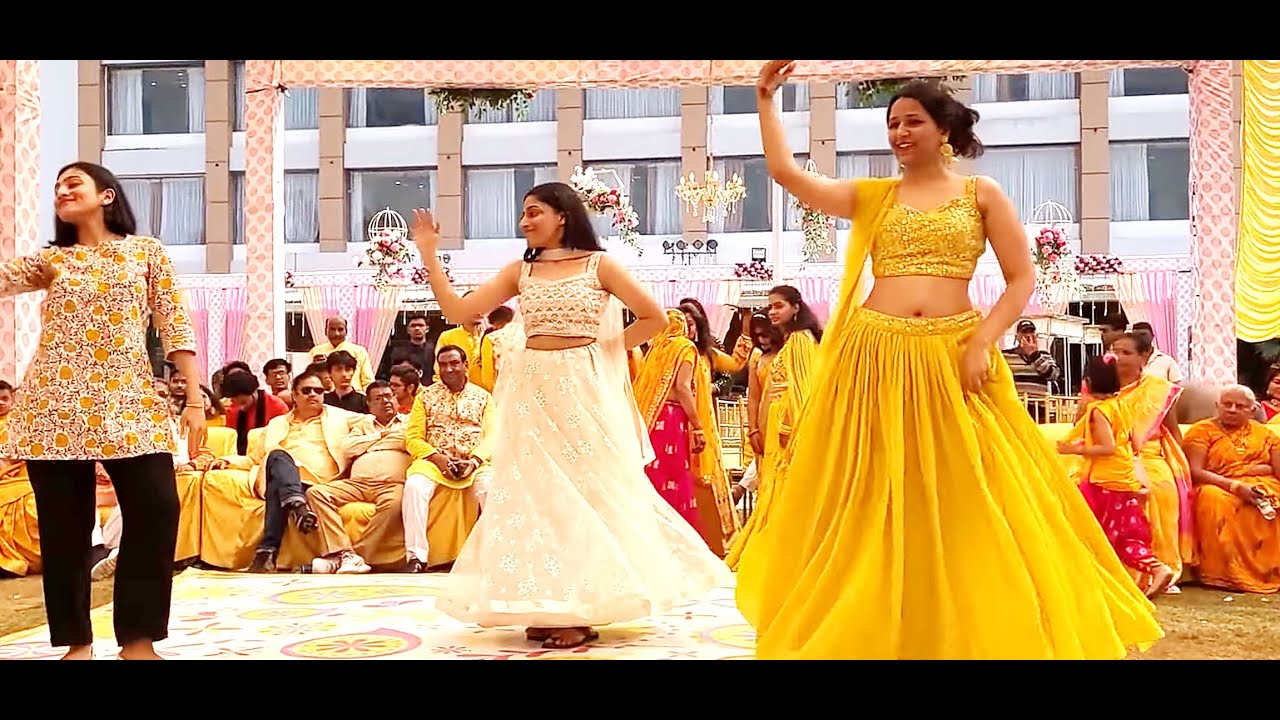 Haldi Dance Performance By Bridesmaids | Haldi-Mehendi | Bollywood Song