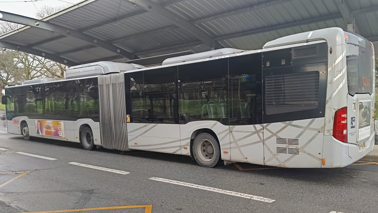 TISSÉO TRAJET 📹 SUR LA LIGNE LINEO L14 🟧 EN MERCEDES 🚍 CITARO GC2 NGT 