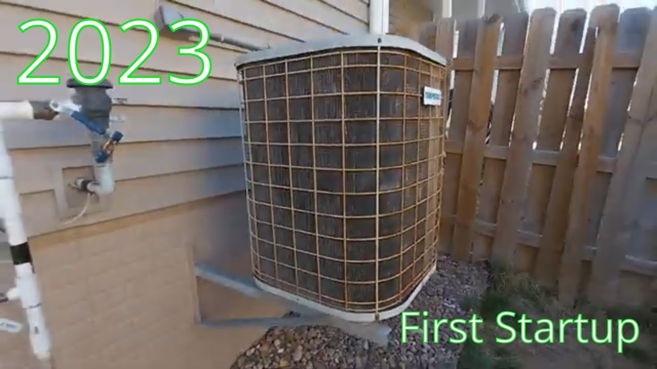 My 1995 Tempstar Air Conditioner - First Startup of 2023 Cooling Season