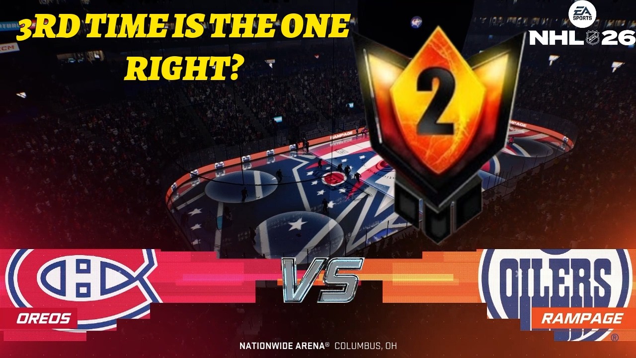 NHL 26 HUT RANKED - 3RD TIME IS THE CHARM? ELITE 2 PROMOTION GAME!