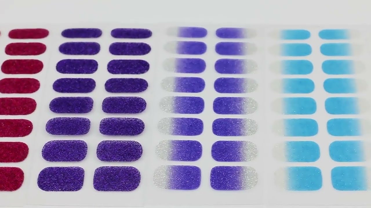 Sanuxc Summer Nail Sticker High-Quality Use 100% Nail Gel Polish Sticker