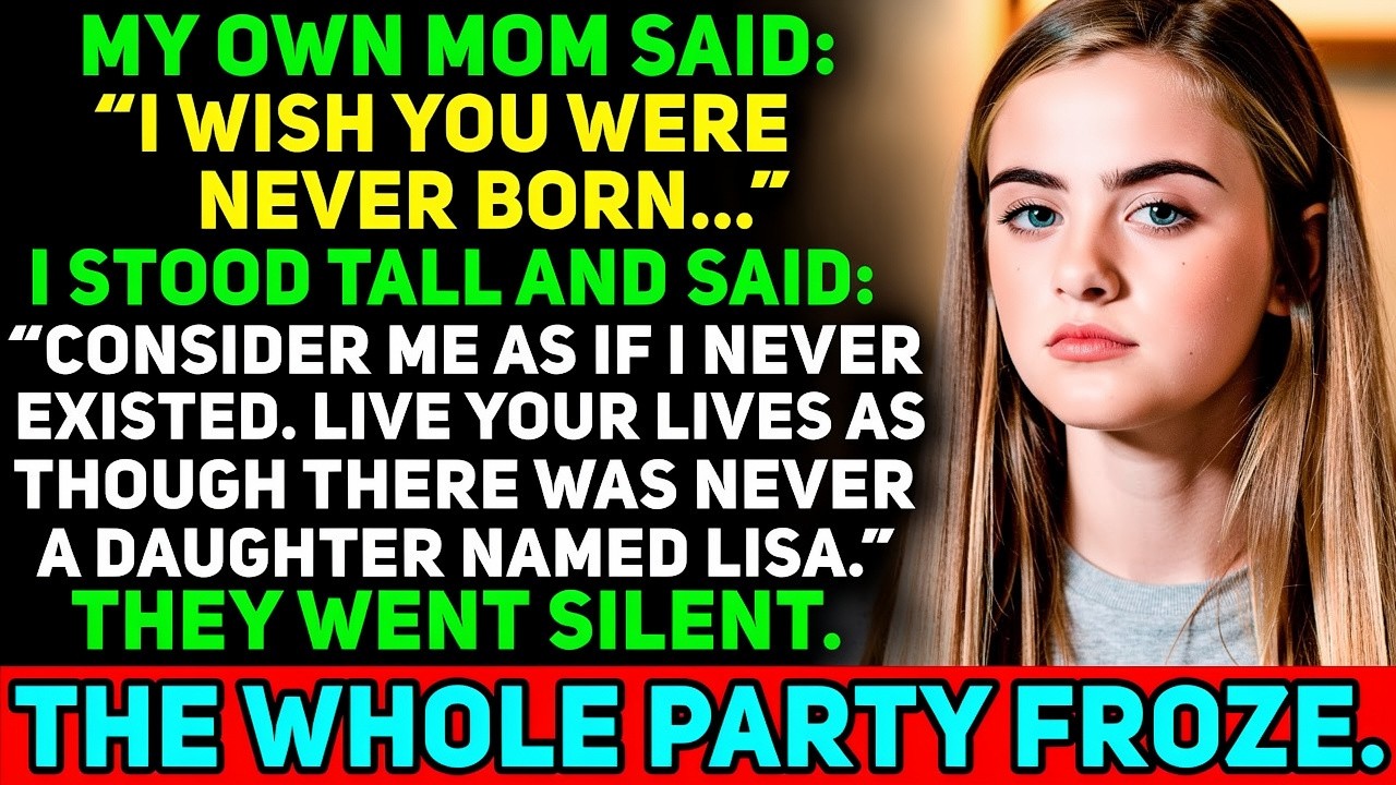 At My Graduation Dinner, My Mom Said She Regretted Having Me — My Response Shocked Everyone