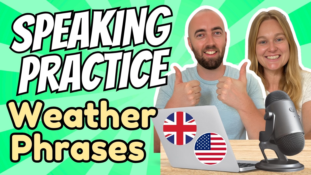 The Weather🌤️30 Daily Use English Sentences Speaking Pronunciation Practice Fluently and Confidently
