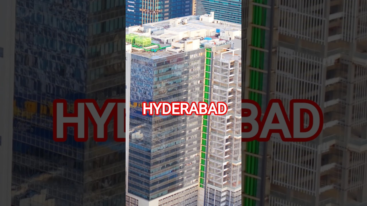 Hyderabad Mega Skyscrapers Gachibowli Hitech City #hyderabad